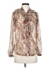 Pepe Jeans Brown Long Sleeve Blouse Size S - photo 1