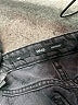 MNG 100% Cotton Black Denim Shorts Size 6 - photo 3