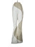pretty garbage Color Block Ivory Faux Leather Pants Size S - photo 1