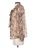 Pepe Jeans Brown Long Sleeve Blouse Size S - photo 5