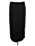 Eileen Fisher Solid Black Formal Skirt Size L - photo 2