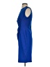 DKNY Solid Blue Cocktail Dress Size 4 - photo 5