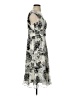 Donna Ricco 100% Polyester Print Gray Cocktail Dress Size 4 - photo 4