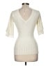 Cache Ivory Pullover Sweater Size M - photo 2