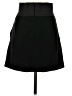 Laundry by Shelli Segal Solid Black Casual Skirt Size 2 - photo 2