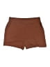 Nine West 100% Polyester Solid Brown Athletic Shorts Size M - photo 1
