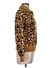 Nine West Animal Print Brown Pullover Sweater Size M - photo 4