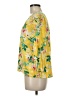 St. John's Bay Yellow 3/4 Sleeve Blouse Size M - photo 5
