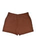 Nine West 100% Polyester Solid Brown Athletic Shorts Size M - photo 2