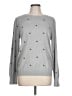 Ann Taylor LOFT Stars Gray Pullover Sweater Size L - photo 1