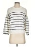 Design History Stripes White Pullover Sweater Size S - photo 1