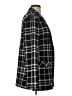 Topshop Plaid Black Blazer Size 10 - photo 4