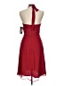 Connected Apparel 100% Polyester Red Cocktail Dress Size 10 (petite) - photo 2