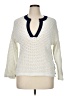 C&C California 100% Polyester Ivory Pullover Sweater Size XL - photo 1