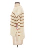 Vince Camuto 100% Cotton Stripes Tan Pullover Sweater Size XXS - photo 5
