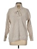 C&C California 100% Polyester Tan Pullover Sweater Size M - photo 1