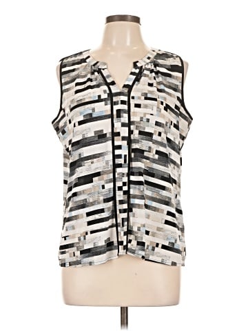 Calvin Klein Sleeveless Blouse (view 1)