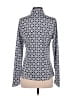 Callaway Argyle Blue Long Sleeve Blouse Size M - photo 2