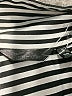 Mlle Gabrielle Stripes Silver Casual Dress Size 2X - photo 7