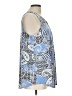 Charter Club Blue Sleeveless Top Size L - photo 4