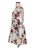 Live 4 Truth 100% Polyester Floral Gray Casual Dress Size L - photo 5