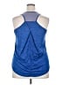 Unbranded Blue Sleeveless Top Size XXL - photo 2