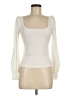 Reformation Jeans Ivory Long Sleeve Top Size M - photo 1