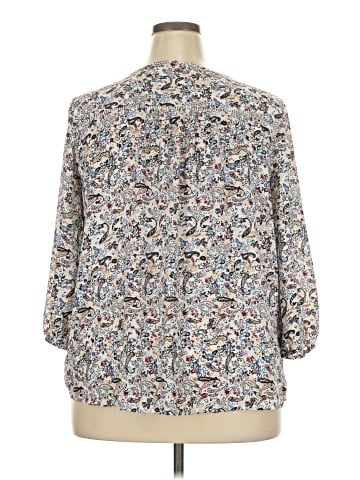 Collective Concepts 3/4 Sleeve Blouse (view 2)