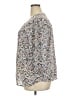Collective Concepts 100% Polyester Gray 3/4 Sleeve Blouse Size 2X - photo 5