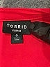 Torrid 100% Polyester Solid Pink Red 3/4 Sleeve Blouse Size Lg Plus (0) - photo 7