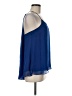 JLo by Jennifer Lopez 100% Polyester Blue Sleeveless Blouse Size M - photo 4