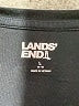 Lands' End Black Long Sleeve Blouse Size L - photo 7