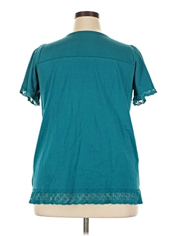 Woman Within Short Sleeve T-Shirt (view 2)