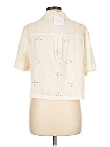 American Eagle Outfitters Short Sleeve Blouse (view 2)