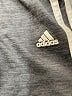 Adidas 100% Polyester Gray Track Pants Size 4T - photo 3