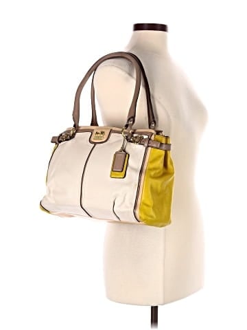 Coach Leather Satchel (view 2)