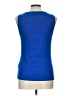 Chico's Solid Blue Tank Top Size Lg (2) - photo 2