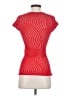 One Step Up Red Short Sleeve Top Size S - photo 2