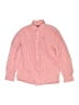Vineyard Vines 100% Cotton Checkered-gingham Red Long Sleeve Button-Down Shirt Size M (kids) - photo 1
