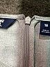 Lands' End 100% Polyester Gray Long Sleeve Blouse Size 18 - photo 7