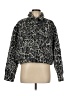Gap Animal Print Gray Faux Fur Jacket Size M - photo 1