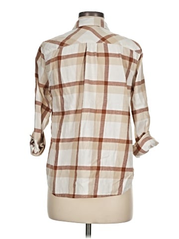 Eddie Bauer 3/4 Sleeve Button-Down Shirt (view 2)