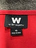 W by Worth 100% Polyester Solid Red Casual Dress Size 10 - photo 7
