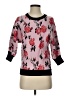 T Tahari Floral Pink Pullover Sweater Size XS - photo 1