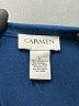 Carmen Carmen Marc Valvo Blue Long Sleeve Top Size L - photo 7