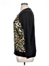 MICHAEL Michael Kors Animal Print Black Sweatshirt Size 0X - photo 5