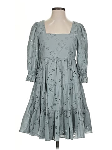 Madewell Eyelet Lizzie Babydoll Dress (view 1)