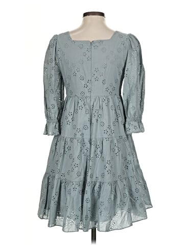 Madewell Eyelet Lizzie Babydoll Dress (view 2)