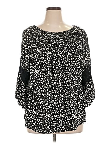 Studio West 3/4 Sleeve Blouse (view 1)