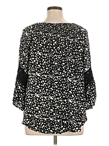 Studio West 3/4 Sleeve Blouse (view 2)